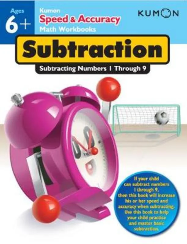 ---Kumon Speed & Accuracy Subtraction: Subtracting Numbers 1 through 9
