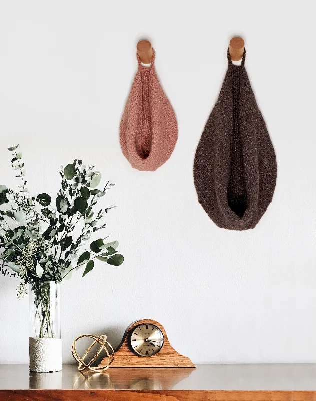 - Natural latex pet mattressKnit Kit - Slouchy Hanging Baskets