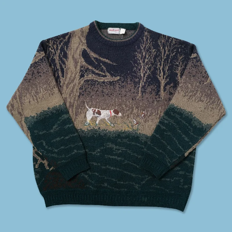 - Winter warm clothes for short-haired dogsVintage Berto Lucci Sweater XLarge