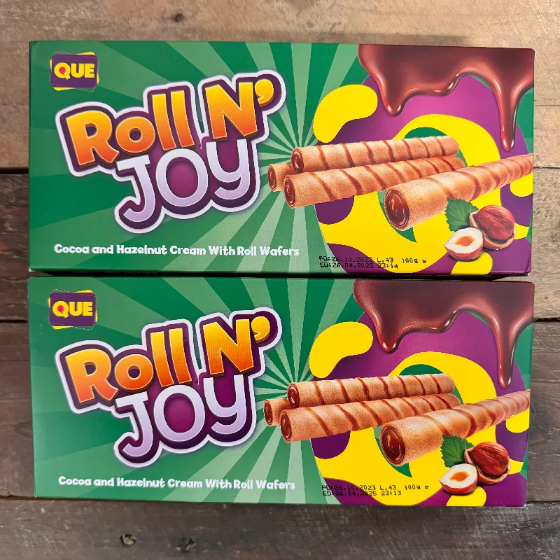 - Winter warm clothes for short-haired dogs2x Que Roll N' Joy Cocoa & Hazelnut Cream Wafer Rolls Boxes (2x100g) - Winter warm clothes for short-haired dogs2x Que Roll N' Joy Cocoa & Hazelnut Cream Wafer Rolls Boxes (2x100g)