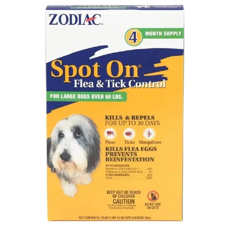 - Teething and chewing toys for puppiesZodiac Flea and Tick Spot On for Dogs 1ea/Large, Over 60 lb - Teething and chewing toys for puppiesZodiac Flea and Tick Spot On for Dogs 1ea/Large, Over 60 lb