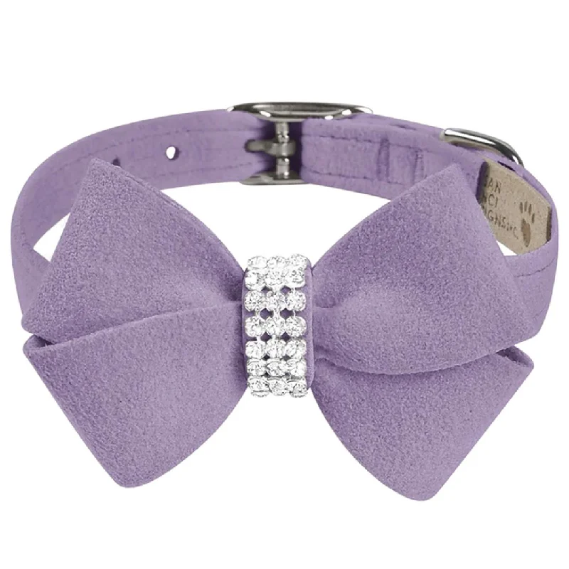  . **Cat toy cat teaser**Nouveau Bow Dog Collar French Lavender