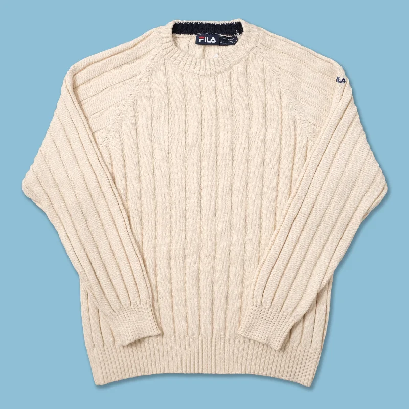 - Postoperative pet anti-licking Elizabethan collarVintage Fila Knit Sweater Large