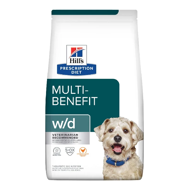 - How is Birgi dog foodHill's Prescription Diet W/D Multi-Benefit Dry Dog Food