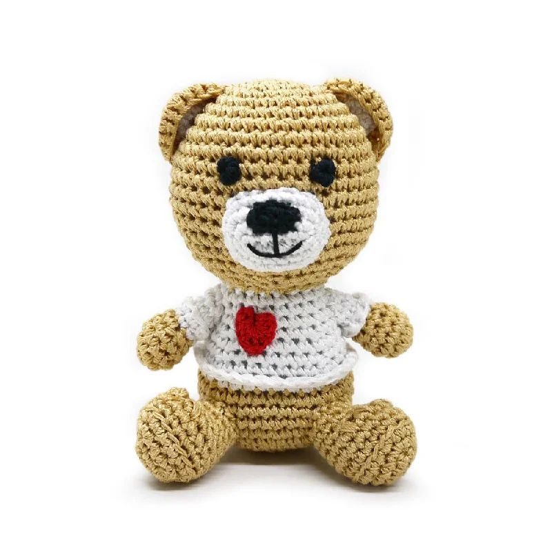 - Wooden pet toy recommendationsPawer Squeaky Teddy Bear Dog Toy