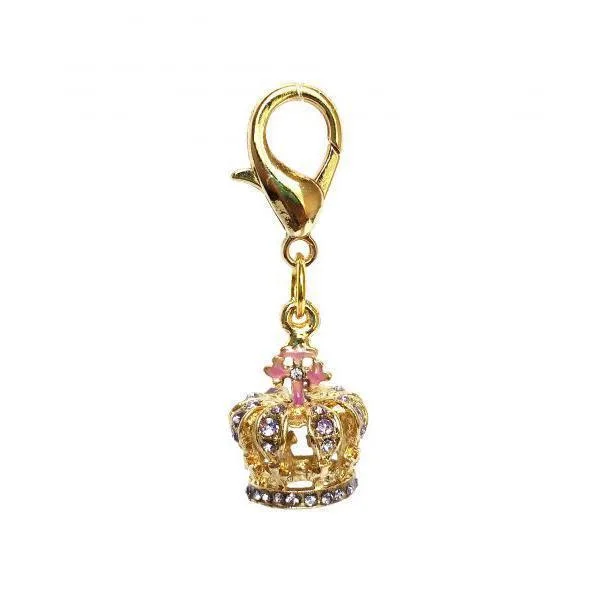 Pet sun protection clothesRoyal Queen Crown Dog Collar Charm