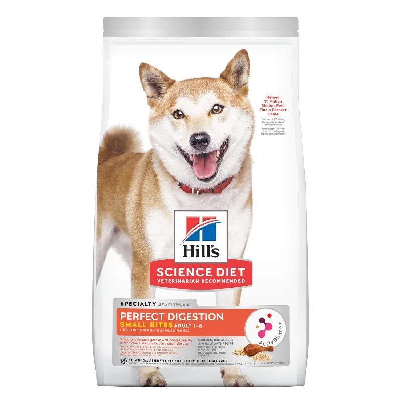 - Special food for senior dogsHill's Science Diet Perfect Digestion Small Bites Adult Dry Dog Food - Special food for senior dogsHill's Science Diet Perfect Digestion Small Bites Adult Dry Dog Food