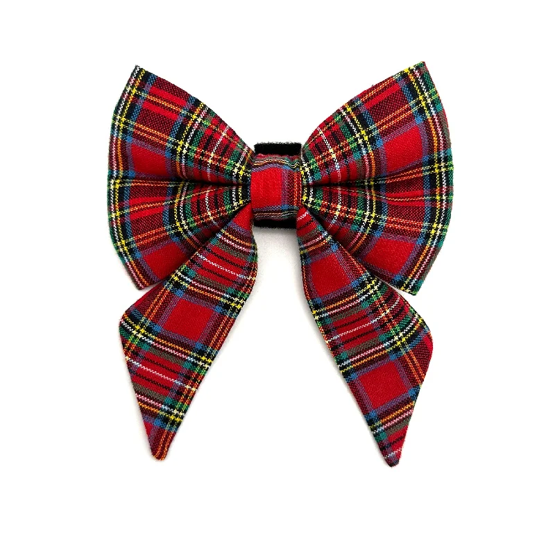 - Elderly dog ​​joint care mattressDuncan Plaid Sailor Dog Bow