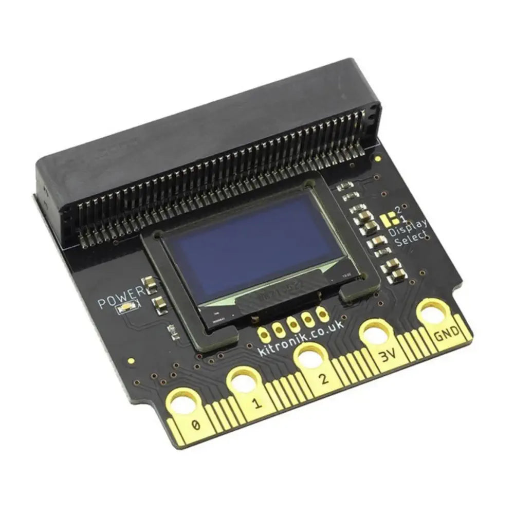 - Winter warm clothes for short-haired dogsKitronik :VIEW Graphics128 OLED Display 128x64 for BBC micro:bit - Winter warm clothes for short-haired dogsKitronik :VIEW Graphics128 OLED Display 128x64 for BBC micro:bit