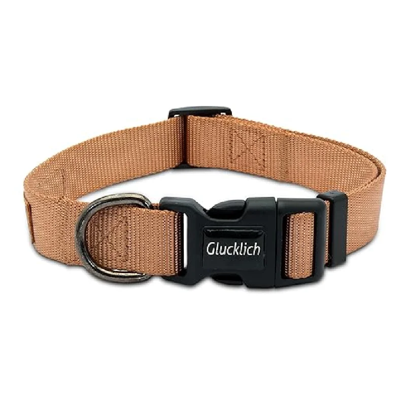  -Anti-scratch sofa protective coverGlucklich Classic Nylon Martingale Adjustable Collar for Dogs (Brown)