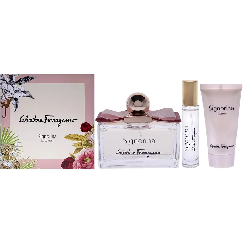 - Pet stroller can be taken on the planeSALVATORE FERRAGAMO SIGNORINA POUR FEMME 3PC GIFT SET - Pet stroller can be taken on the planeSALVATORE FERRAGAMO SIGNORINA POUR FEMME 3PC GIFT SET