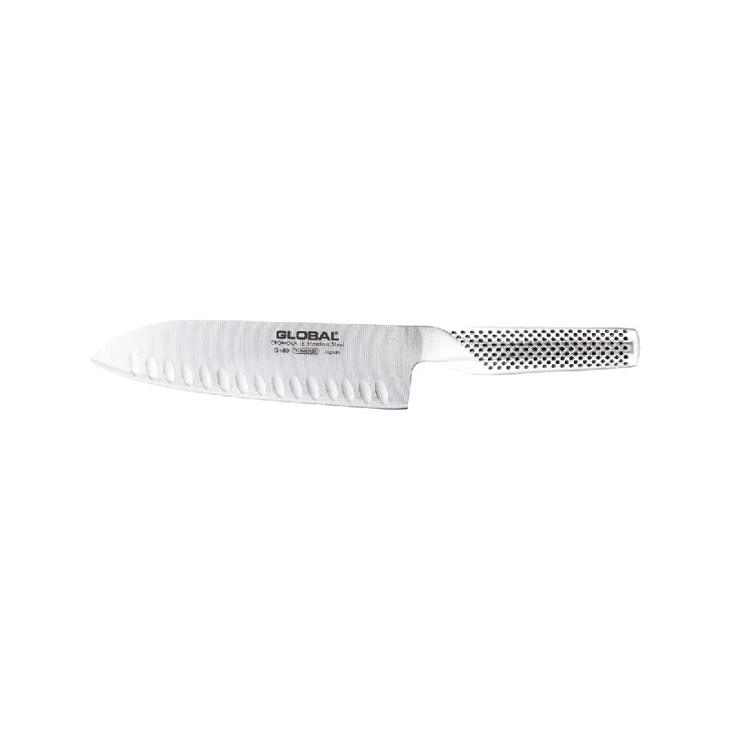 - Dog disposable foam shower gelGlobal Classic Fluted Santoku Knife 18cm