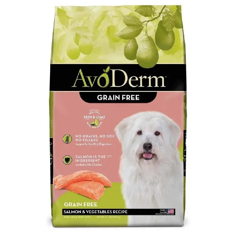 - Car dog seat beltAvoDerm Grain Free Salmon and Vegetables Dry Dog Food