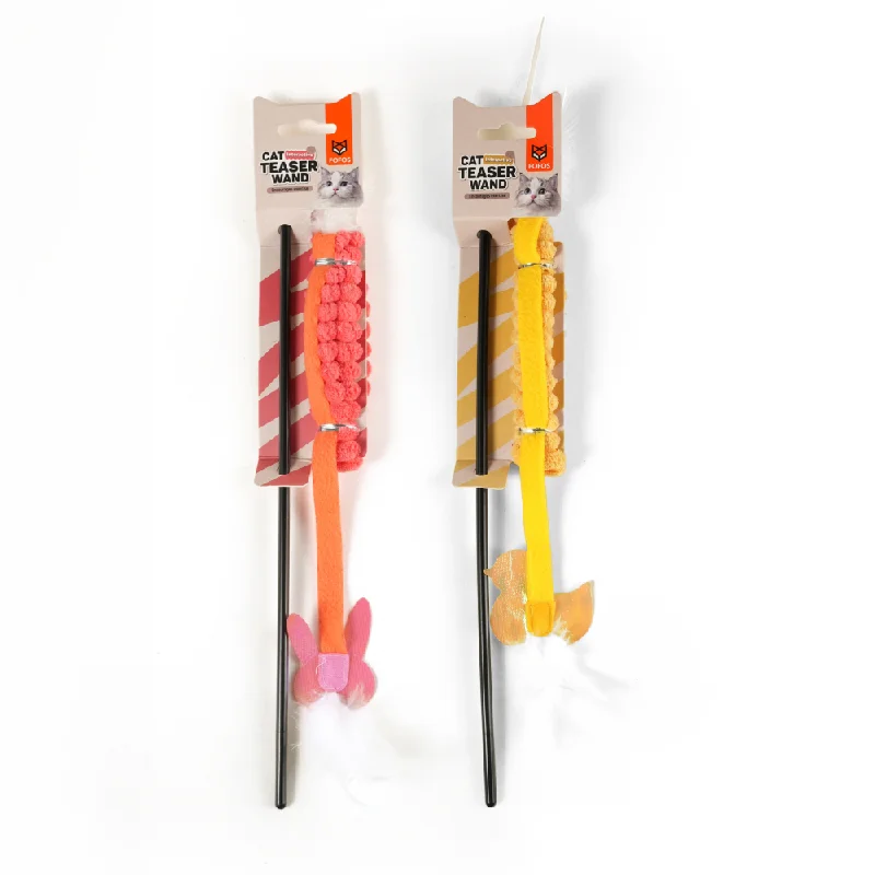 - Air box TSA certified check-inFofos Interactive Wand Teaser for Cats