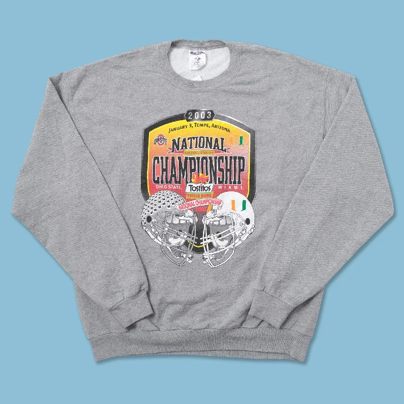 - Pet stroller can be taken on the planeVintage 2003 Fiesta Bowl Sweater Large