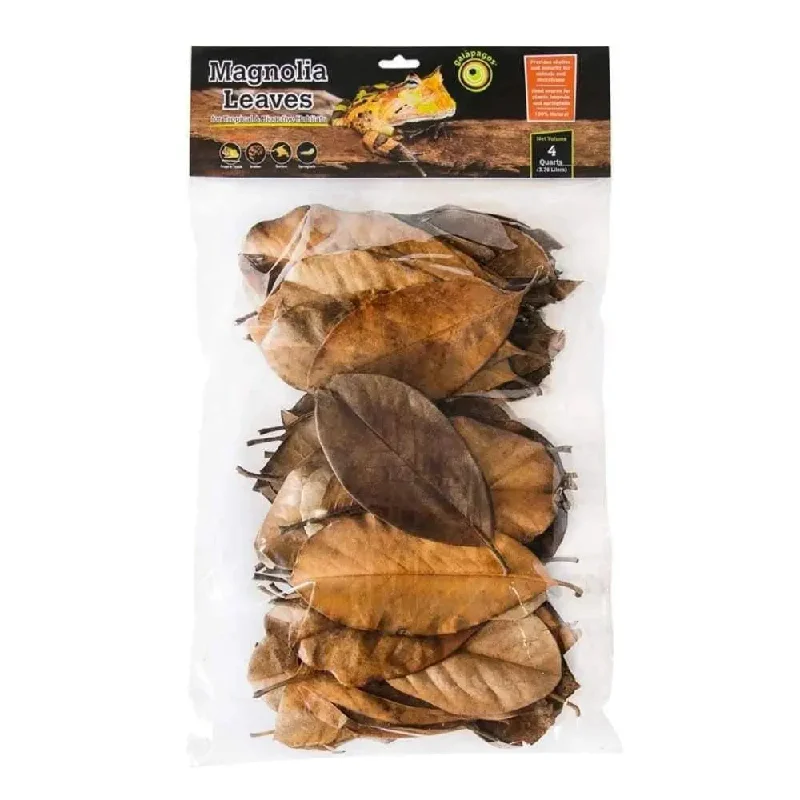 - Durable nylon dog leash wholesaleGalapagos Magnolia Leaves for Tropical & Bioactive Habitats Leaves Brown 4 qt