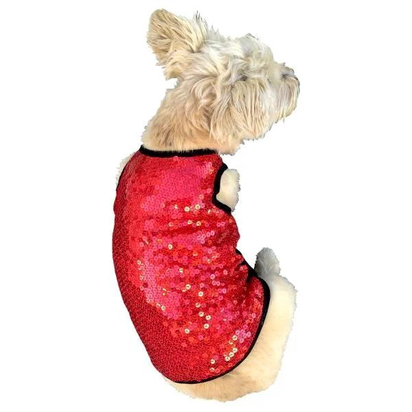 Small dog clothesRed Vixen Dog Tank