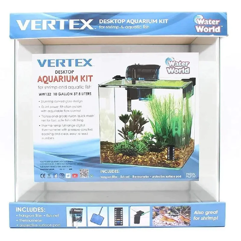 - Cat stress soothing sprayPenn-Plax Water-World Vertex Fish Tank Kit Perfect for Shrimp & Small Fish - Cat stress soothing sprayPenn-Plax Water-World Vertex Fish Tank Kit Perfect for Shrimp & Small Fish