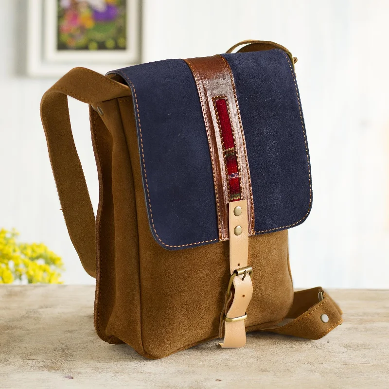 - Car dog seat beltStylish Adventure in Indigo Sepia and Indigo Leather Accented Suede Messenger Bag - Car dog seat beltStylish Adventure in Indigo Sepia and Indigo Leather Accented Suede Messenger Bag