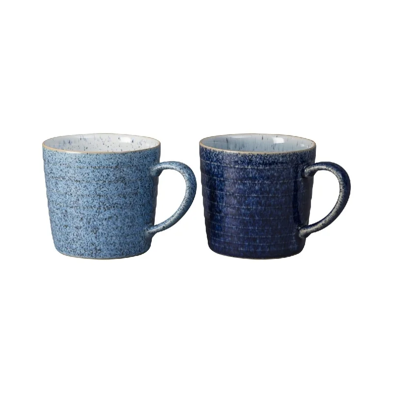 - Deodorizing cat litter tofu litterDenby Studio Mugs Blue 400ml (Set of 2)