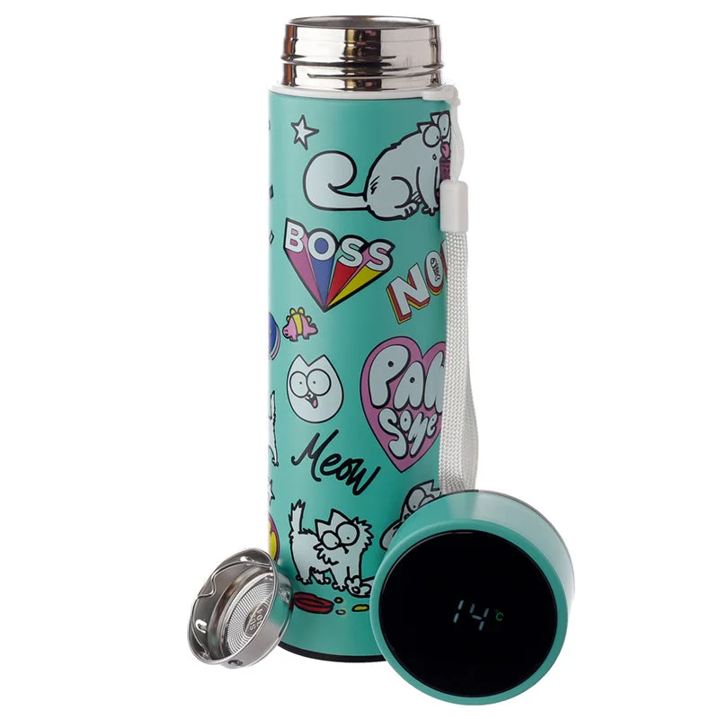 -Splash-proof food bowl AND Anti-choking slow food bowlReusable Stainless Steel Hot and Cold Insulated Drinks Bottle Digital Thermometer - Simon's Cat -Splash-proof food bowl AND Anti-choking slow food bowlReusable Stainless Steel Hot and Cold Insulated Drinks Bottle Digital Thermometer - Simon's Cat