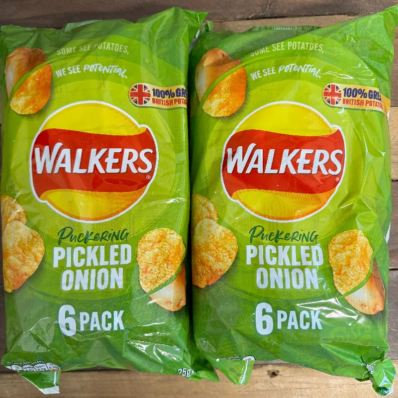 - Pet tear stain cleaning wipes12x Walkers Pickled Onion Crisps (2 Packs of 6x25g)