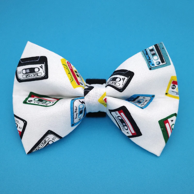 - Dog anti-slip matCassette Tape Dog Bow Tie