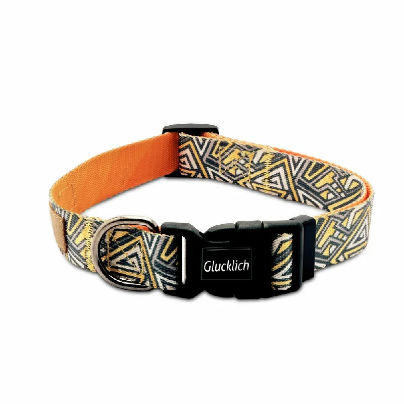 - Car dog seat beltGlucklich Polyester Printed Adjustable Collar for Dogs (New Cadillac) - Car dog seat beltGlucklich Polyester Printed Adjustable Collar for Dogs (New Cadillac)