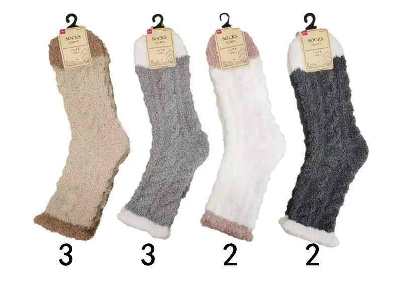 - Winter warm clothes for short-haired dogsSocks -Fluffy-