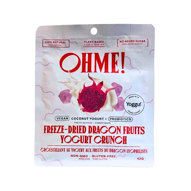 - Automatic induction pet water dispenserOHME! Freeze-Dried Dragon Fruit Yogurt Crunch - 42g