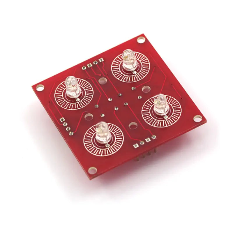 - Remote interactive pet feederSparkfun Button Pad 2x2 - Breakout PCB