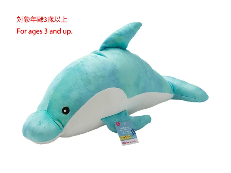 -Anti-scratch scratching board AND cat bed in oneStuffed Toy -Dolphin - 1.90ft - 58cm- -Anti-scratch scratching board AND cat bed in oneStuffed Toy -Dolphin - 1.90ft - 58cm-