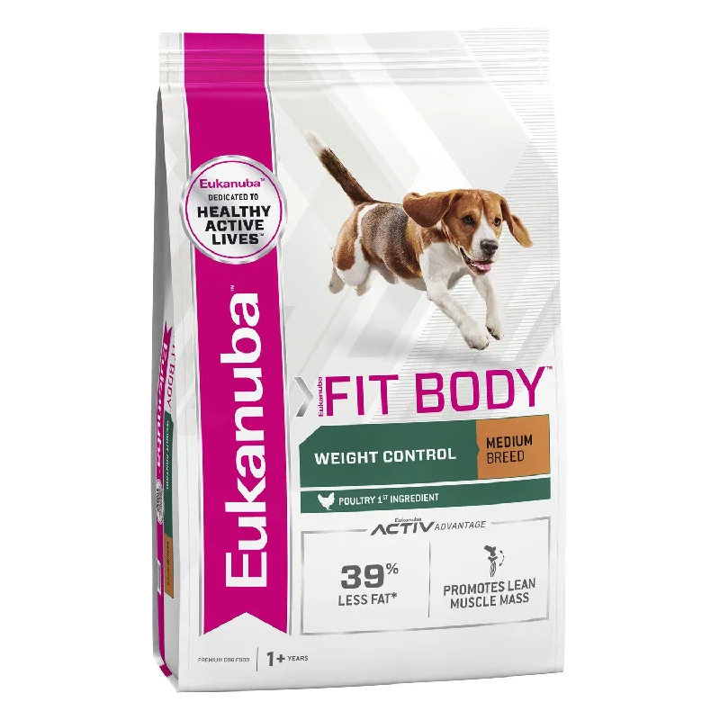  -Fish-containing dog foodEukanuba Medium Breed Fit Body Dry Dog Food