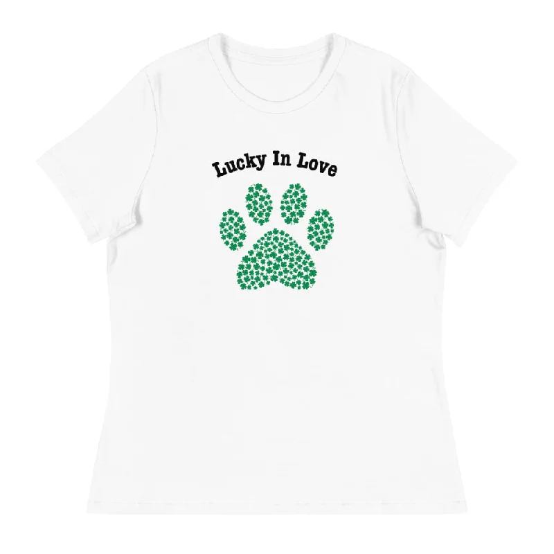  -Non-contact cat thermometerLucky in Love Women's Relaxed T-Shirt