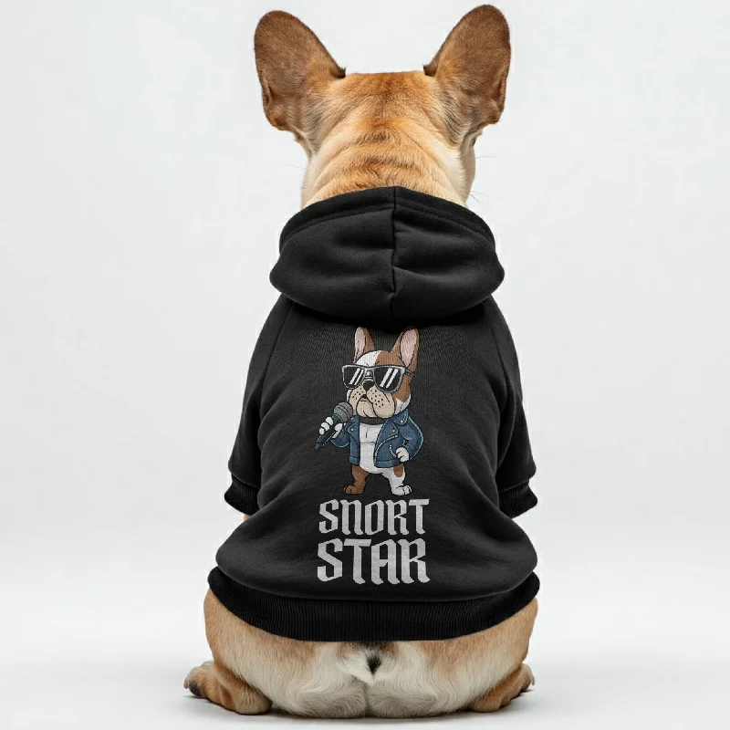 - Custom pet birthday cakeSnort Star - Personalized French Bulldog Hoodies with Funny Quotes – Stylish, Cozy, and Premium 100% Cotton