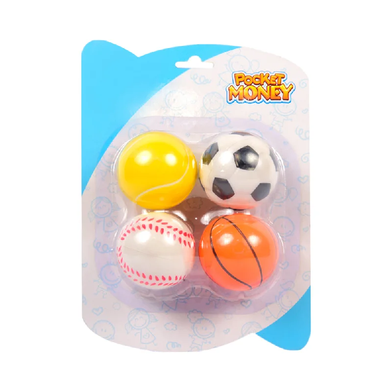 - Cat stress soothing sprayCRP1213 KIDZPRO POCKET MONEY SOFT BALL 4PC