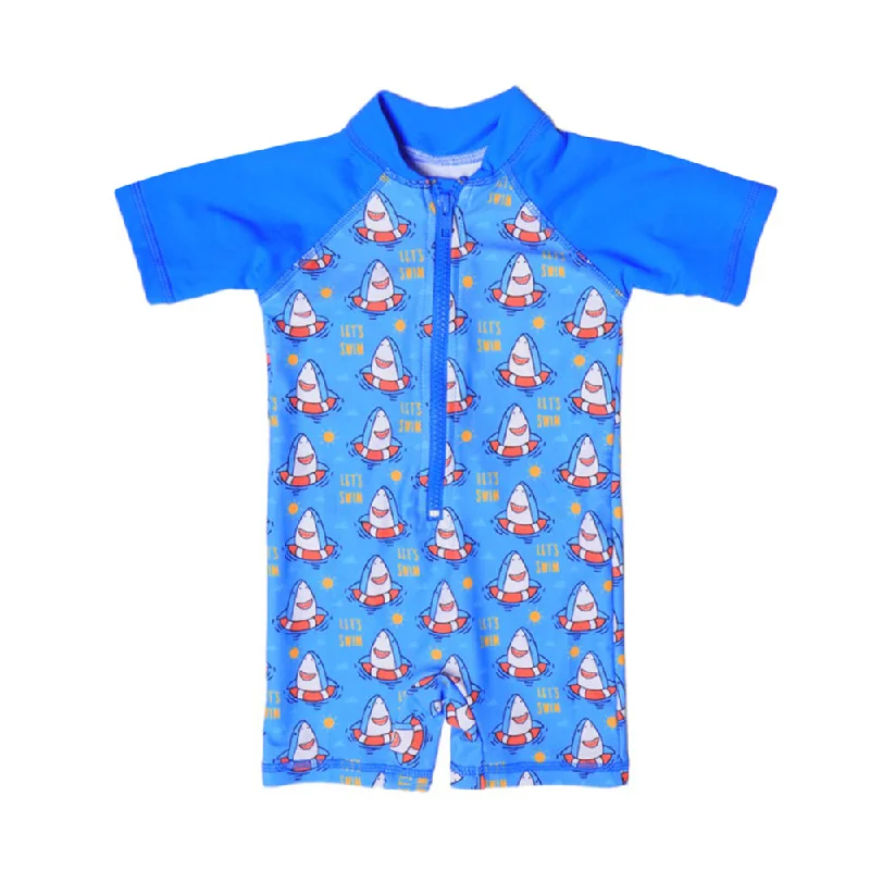 ---BOYS SWIMMING COSTUME MZS-24 SIZE4 172800A THAI