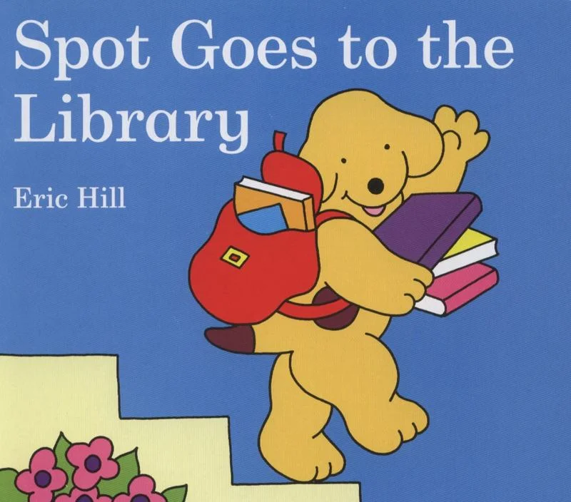 - Organic cotton dog bibsSpot Goes to the Library