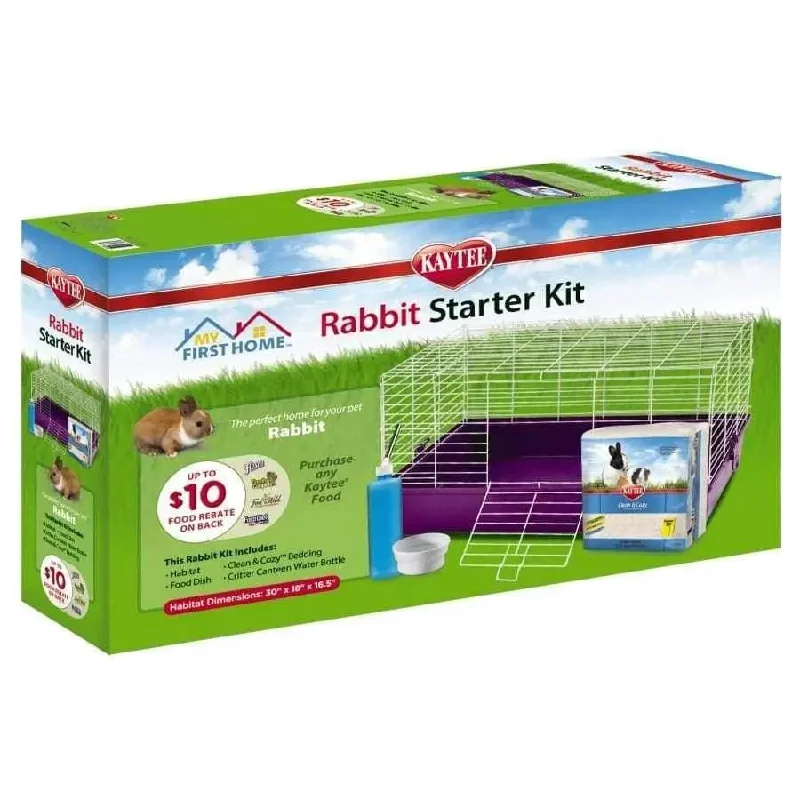 - Pet vitamin complex nutrition tabletsKaytee My First Home Rabbit Starter Kit