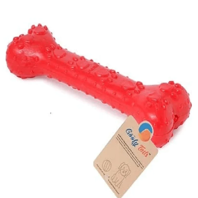 - Teething and chewing toys for puppiesGoofy Tails Super Dog Rubber Bone Paw Print Toy for Dogs - Teething and chewing toys for puppiesGoofy Tails Super Dog Rubber Bone Paw Print Toy for Dogs