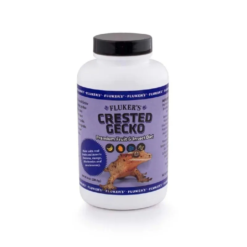 ---Fluker's Premium Crested Gecko Fruit and Insect Diet Supplement