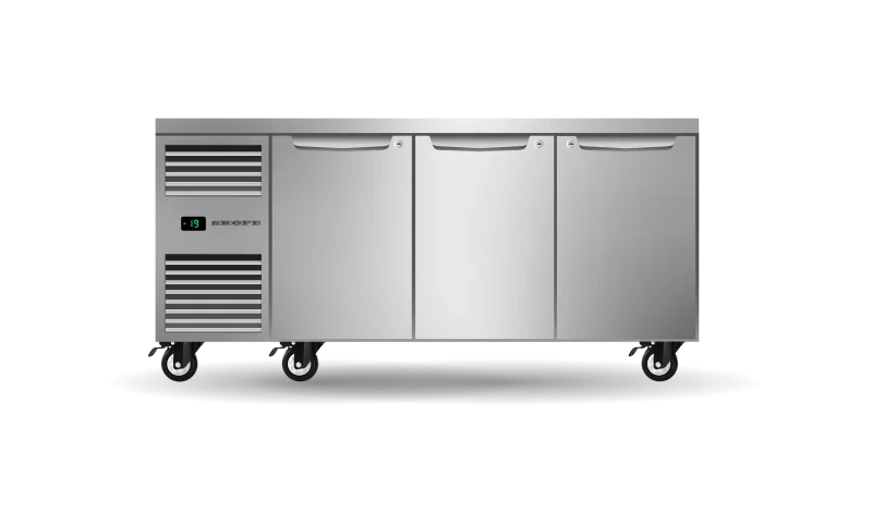 - Pet monitor with cameraSkope Three Solid Door Underbench GN1/1 Freezer