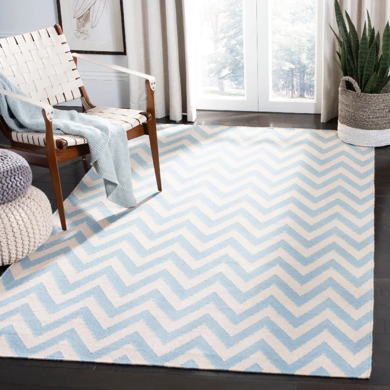 Blue/Ivory