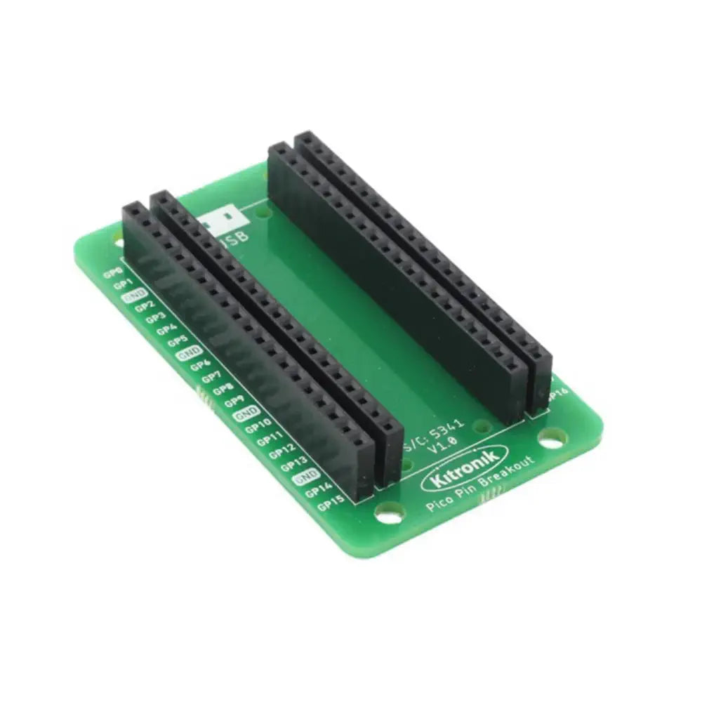 - Air box TSA certified check-inKitronik Pin Breakout for Raspberry Pi Pico