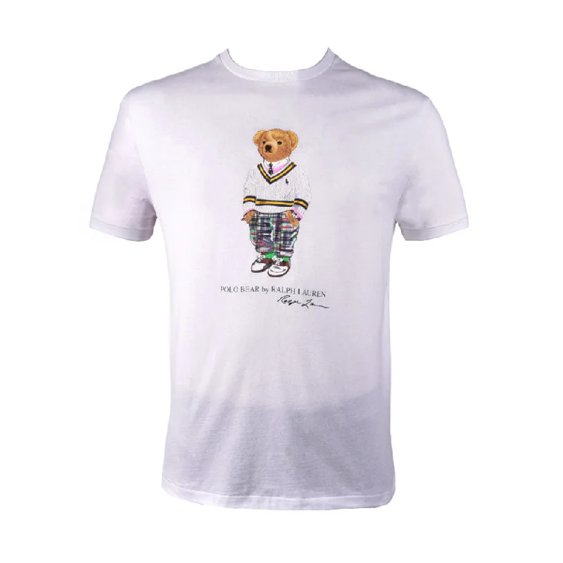 - Christmas pet Christmas clothingRL MEN BEAR S/S R.NECK SHIRT 106002 WHT L (IR.S) - Christmas pet Christmas clothingRL MEN BEAR S/S R.NECK SHIRT 106002 WHT L (IR.S)