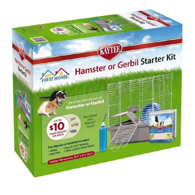 - Deodorizing cat litter tofu litterKaytee My First Home Hamster or Gerbil Starter Kit - Deodorizing cat litter tofu litterKaytee My First Home Hamster or Gerbil Starter Kit