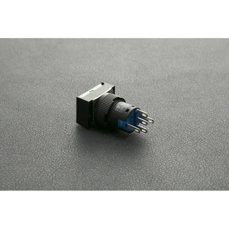 ---DFRobot Self Locking Lamp Press Button - Green