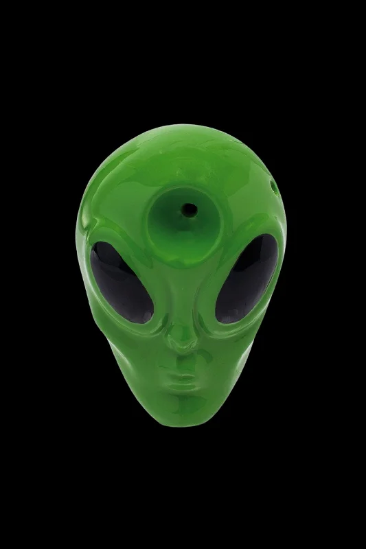 - Chinchilla cooling ice nest ceramic plateWacky Bowlz Alien Head Ceramic Hand Pipe