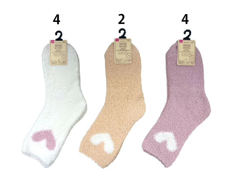 - Deodorizing cat litter tofu litterRoom Socks - Pastel - Side Heart -