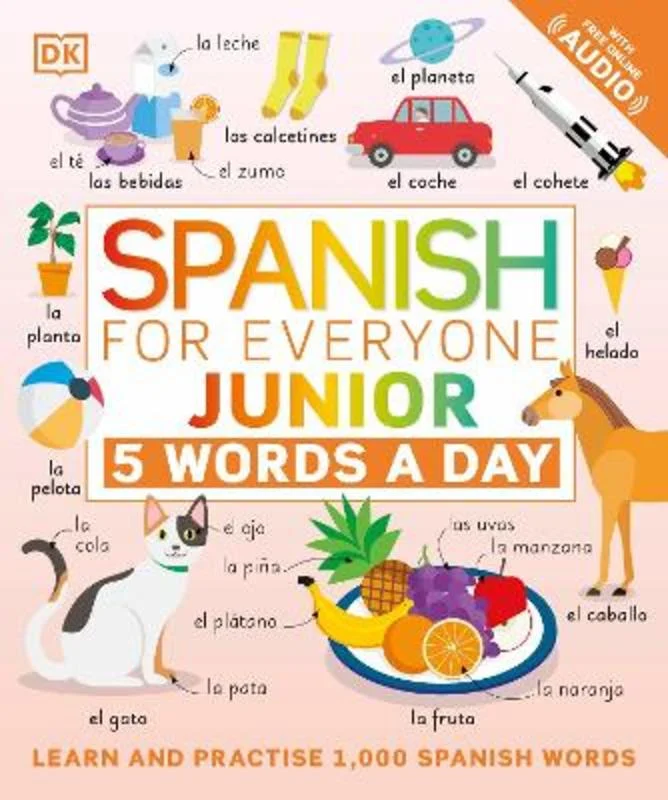 - Dog anti-slip matSpanish for Everyone Junior 5 Words a Day